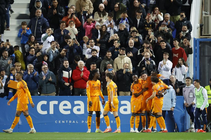 Real Madrid gana sin apuros al Leganés