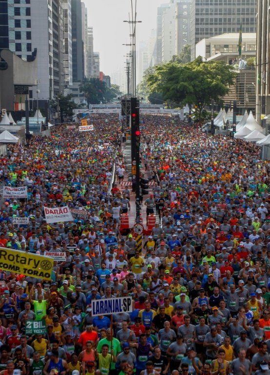 Africanos vuelven a imponerse en tradicional carrera de San Silvestre de Sao Paulo
