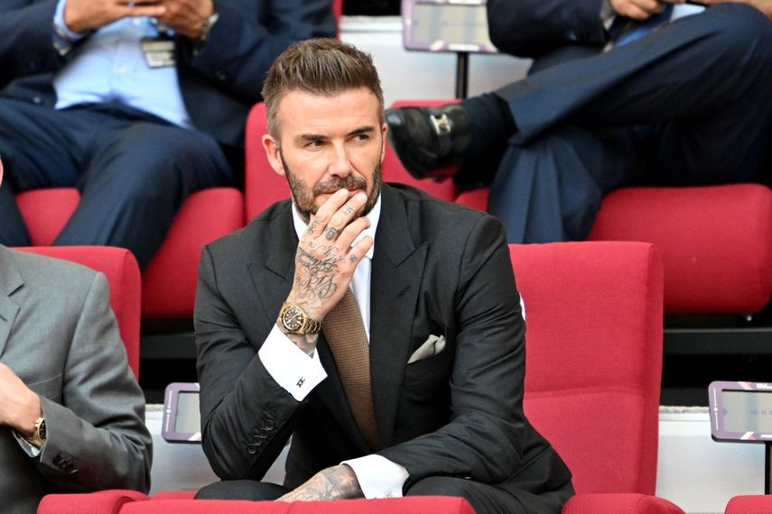 &nbsp;Qatar 2022: David Beckham estuvo en el debut de Inglaterra