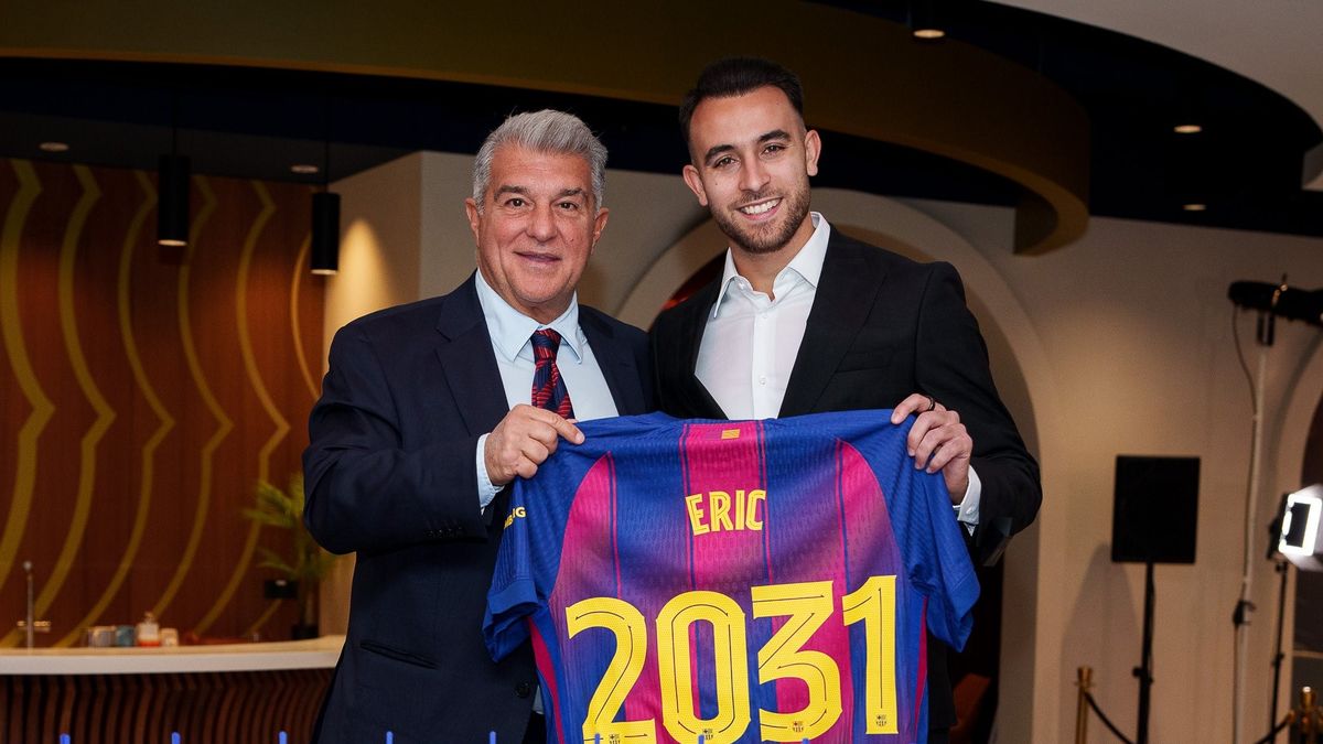 El FC Barcelona anuncia renovación de Eric Garcia El FC Barcelona anuncia renovación de Eric Garcia