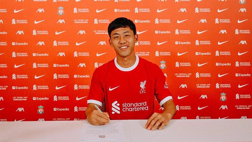 El Liverpool anuncia el fichaje del japonés Wataru Endo