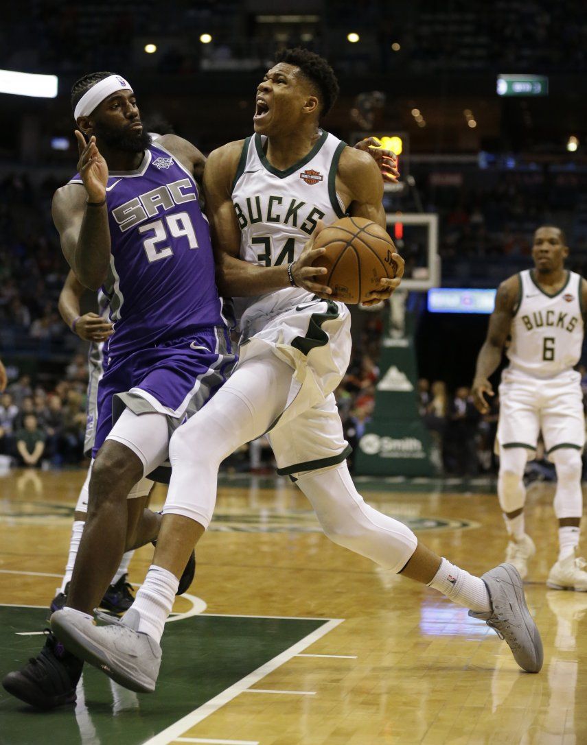 Antetokoumpo anota 33 y Bucks repiten la dosis a Kings