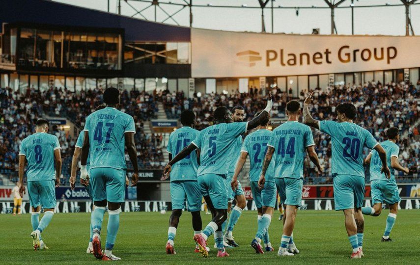 El KAA Gent de Josué Vergara a un paso de la Conference League