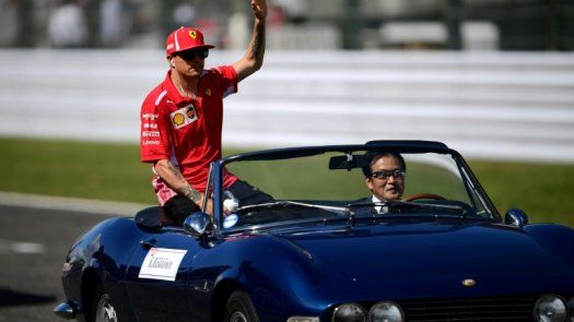 Raikkonen es multado por chocar contra otro coche en Suiza