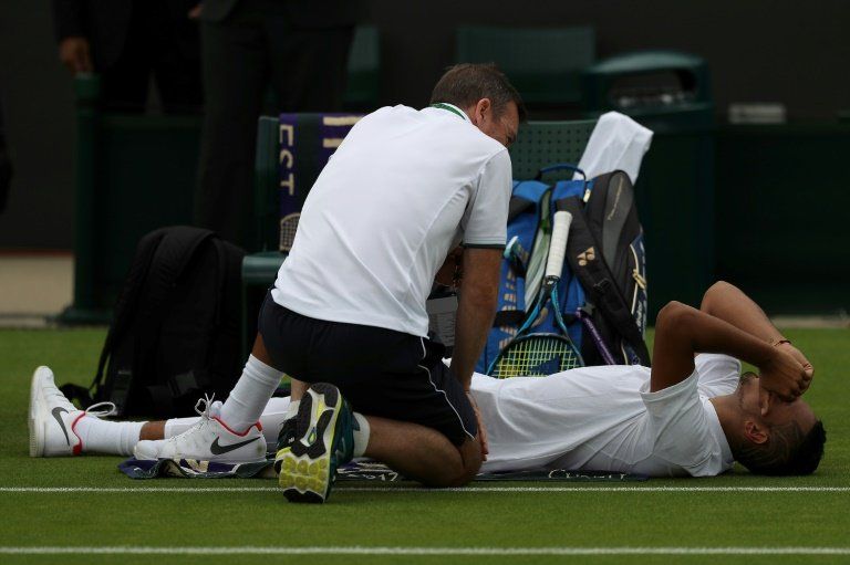 Kyrgios se retira de Wimbledon por lesión