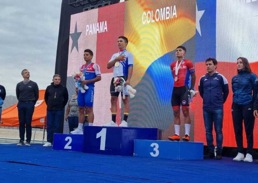 Bredio Ruíz logra plata para Panamá en el Campeonato Panamericano de Ruta 2022