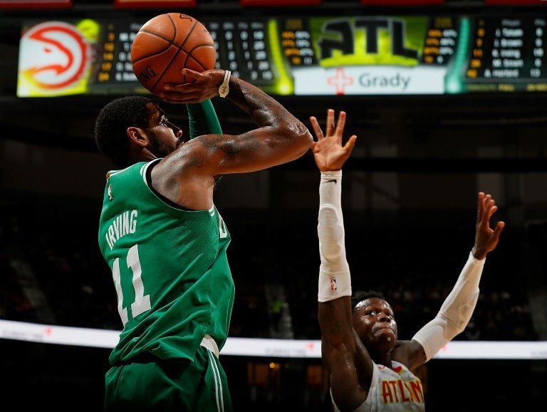 Irving guía en el marcador a los Celtics sobre los Hawks