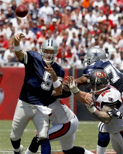 NFL: Cowboys 34, Buccaneers 21; Dallas comienza bien sin Owens