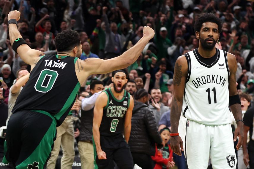 NBA: Kyrie Irving fue multado después del partido ante Celtics