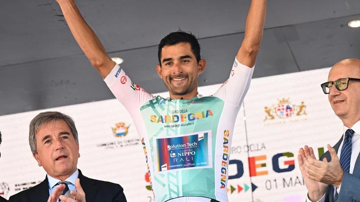 Giro di Sardegna 2026: Roberto González se destaca en Italia