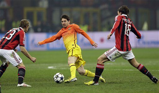 Campeones: Milan deja a Barcelona contra la pared