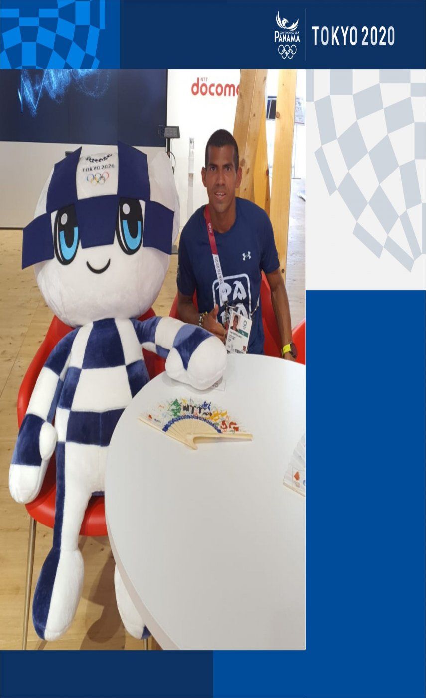 Jorge Castelblanco llegó a la Villa Olímpica de Tokio 2020
