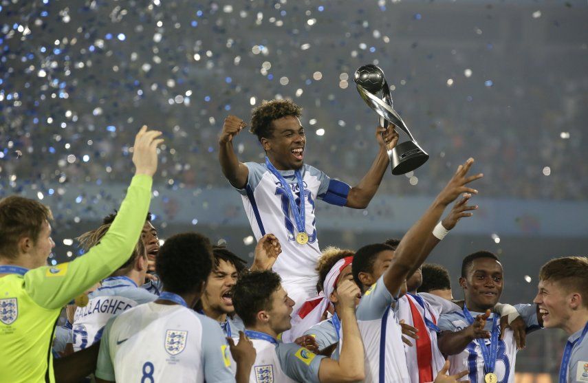 Inglaterra vence a España en final de Mundial Sub17