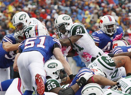 NFL: Jets 38, Bills 14; Tomlinson anota dos touchdowns