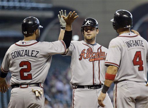 MLB: Bravos 8, Astros 2; Infante resuelve en la 10ma