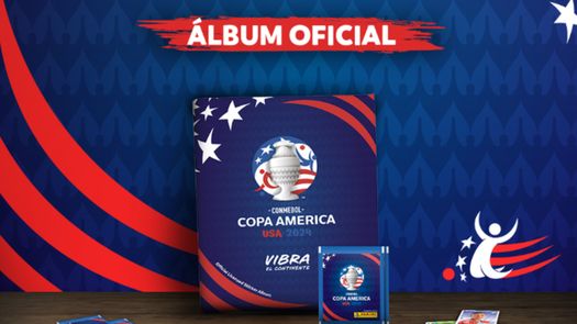 Panini presenta álbum oficial para la Copa América 2024