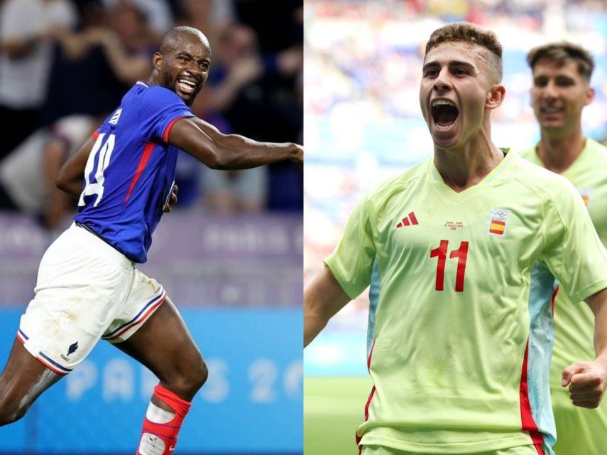 París 2024: Fermín López vs Jean-Philippe Mateta