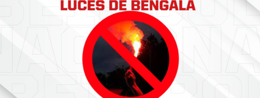 FEDEBEIS solicita no utilizar bengalas en los estadios