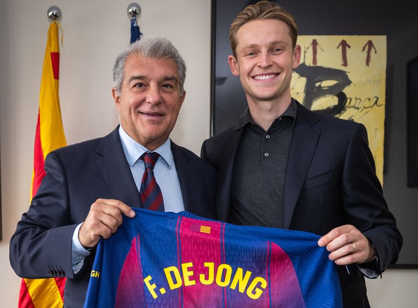 El FC Barcelona anuncia renovación de Frenkie de Jong