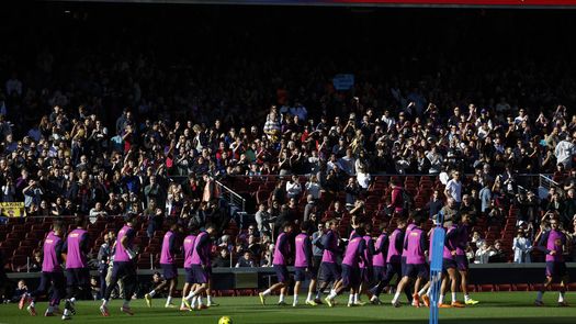 El FC Barcelona regresa a entrenar al Spotify Camp Nou El FC Barcelona regresa a entrenar al Spotify Camp Nou