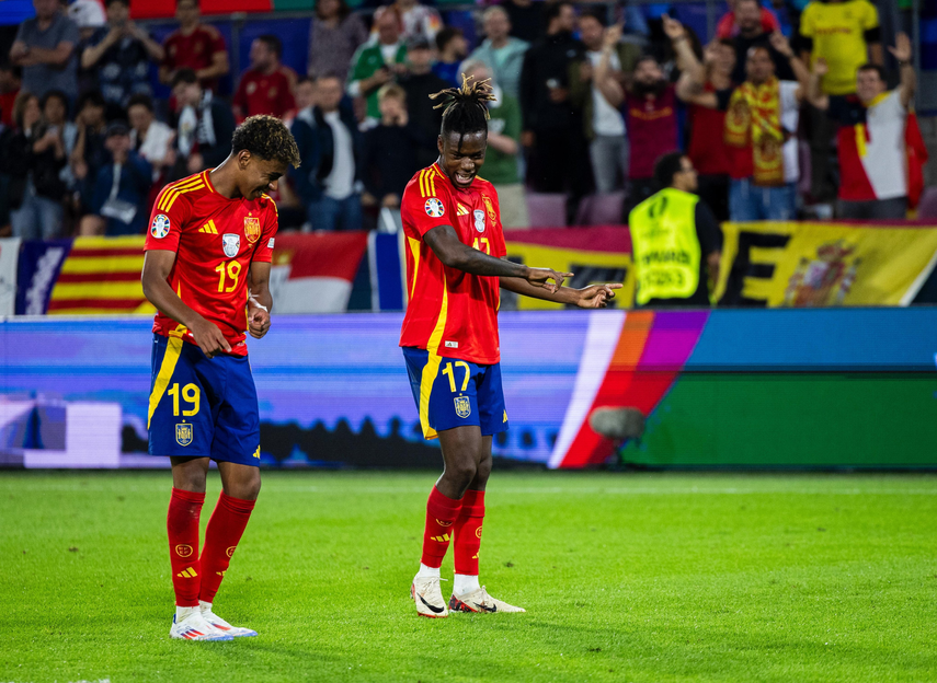 Eurocopa 2024: España le remontó a Georgia y se cita con Alemania en cuartos