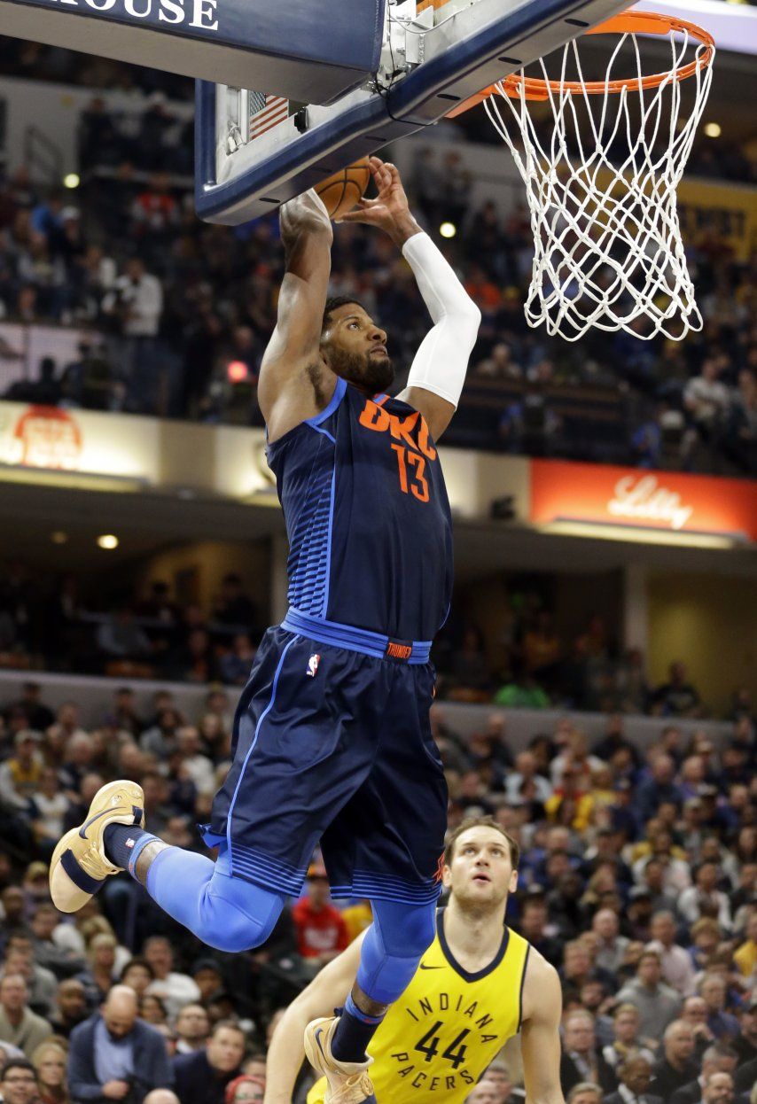 Thunder consigue victoria en 1ra visita de George a Indiana