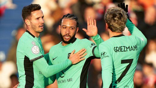 Copa del Rey 2024: Depay saca de apuros al Atlético de Madrid