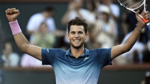 Thiem supera a Federer en la ATP tras derrotarlo en la final de Indian Wells