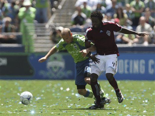 MLS: Sounders 3, Rapids 0; el colombiano Montero enrachado