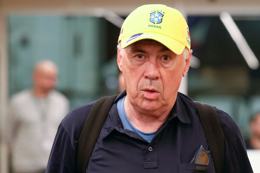 Carlo Ancelotti revela su primera convocatoria con la selección de Brasil