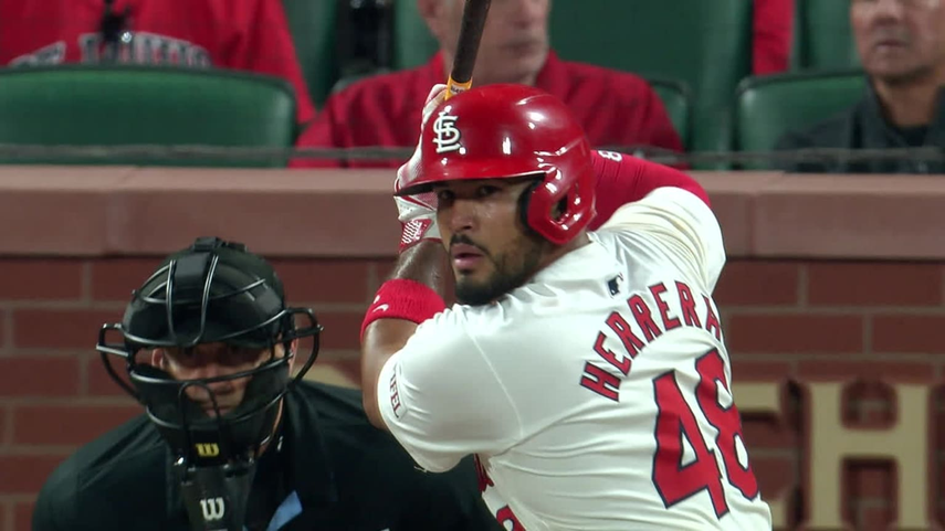 MLB: Iván Herrera tuvo una jornada productiva con el madero ante los Marlins