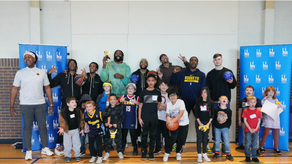 NBA: Los Denver Nuggets comparten alegría navideña con niños de Mount Saint Vincent