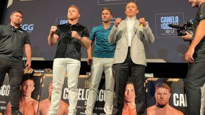 Saúl Canelo Álvarez y Gennady Golovkin.
