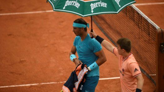 Nadal-Schwartzman y Cilic-Del Potro terminarán el jueves por la lluvia
