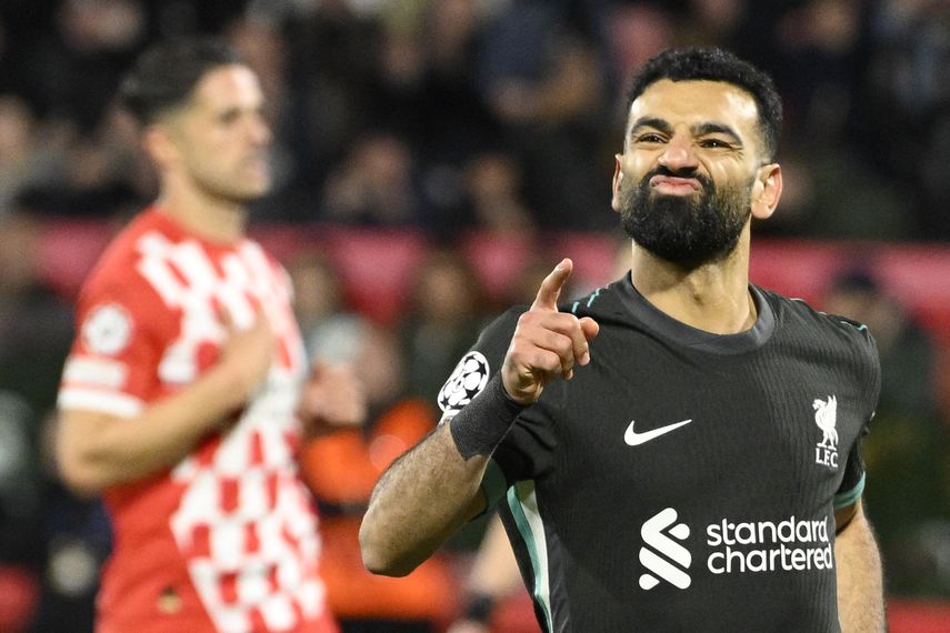 Champions League: Liverpool se mantiene líder con gol de Mohamed Salah