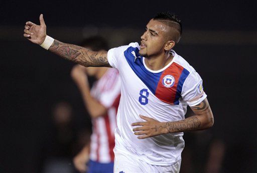 Mundial: Chile derrotó 2-1 a Paraguay