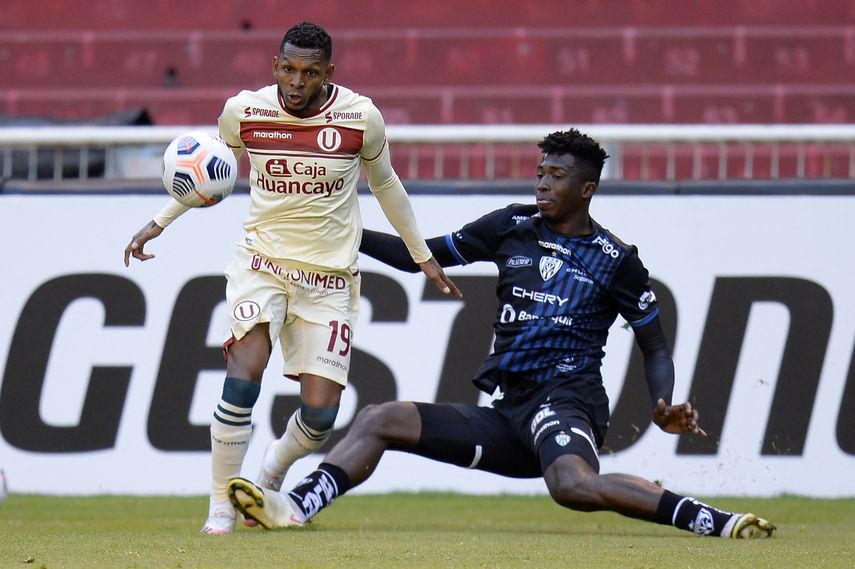 PREOCUPACIÓN. Alberto Quintero salió con molestias en Perú