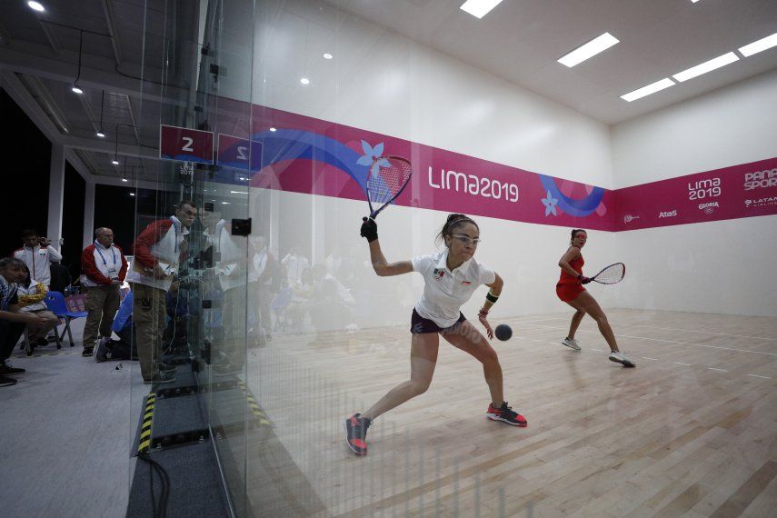 Mexicana Longoria, tricampeona panamericana en raquetbol