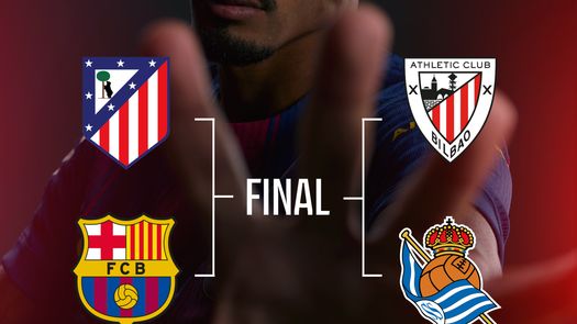 Copa del Rey: ¿Cómo quedaron los cruces de semifinales? Copa del Rey: ¿Cómo quedaron los cruces de semifinales?
