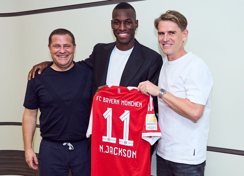 Delantero Nicolas Jackson llega cedido al Bayern Múnich