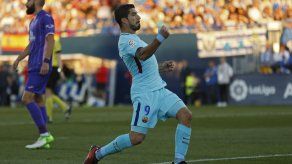 Suárez reencuentra el gol y Barcelona sigue imparable