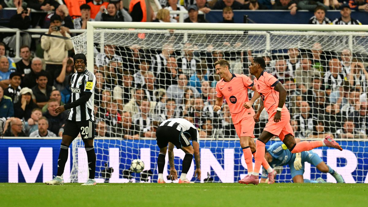 Así venció el FC Barcelona al Newcastle en estreno en la UEFA Champions League