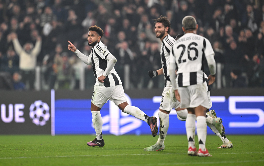 Champions League: Juventus ganó la ida del playoffs ante el PSV