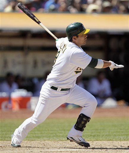 MLB: Atléticos 3, Rangers 2; Cahill vuelve a ganar ante Texas