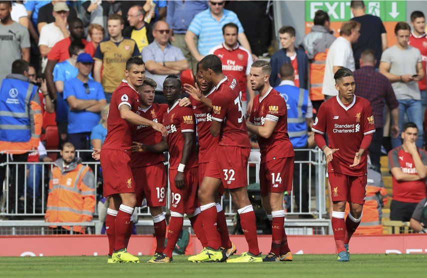 Liverpool humilla a Arsenal en la Premier