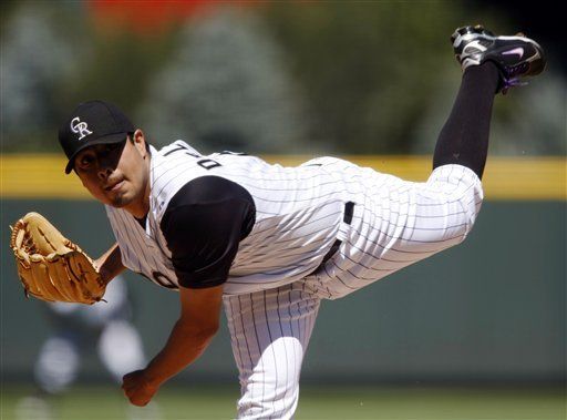 MLB: Rockies 4, Gigantes 0; De la Rosa luce en la lomita