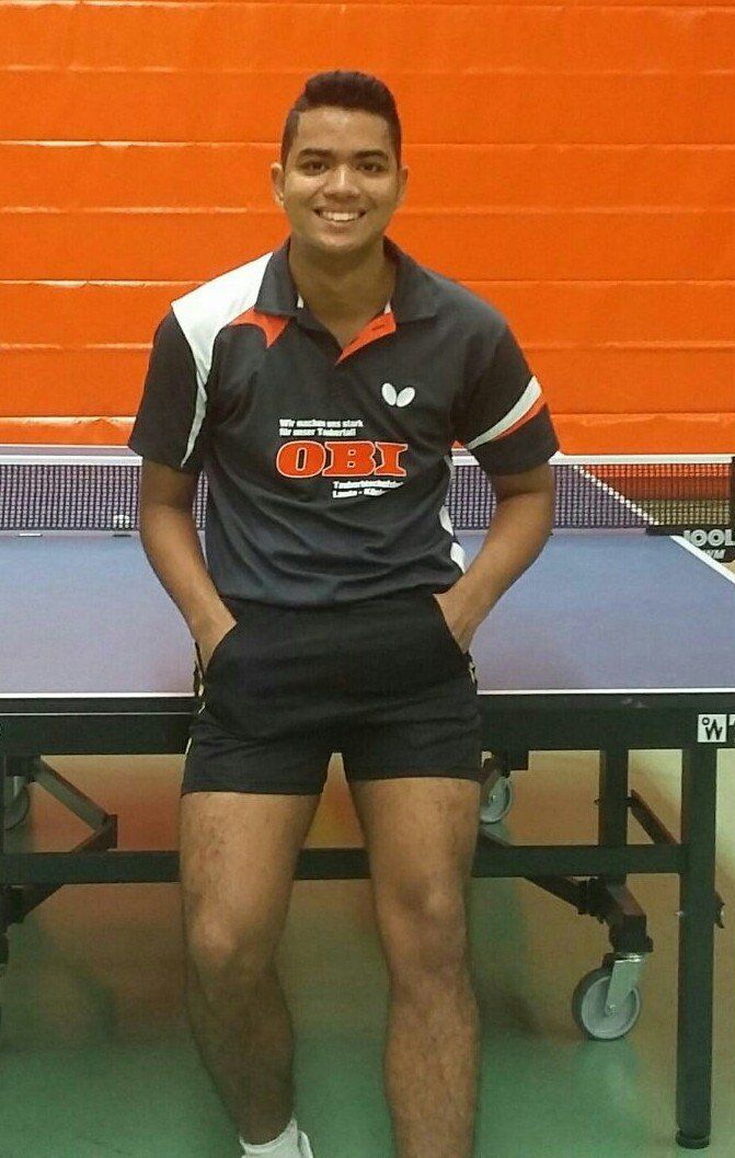Panameño Alberto Gorgona destaca en la Liga alemana de Tenis de Mesa