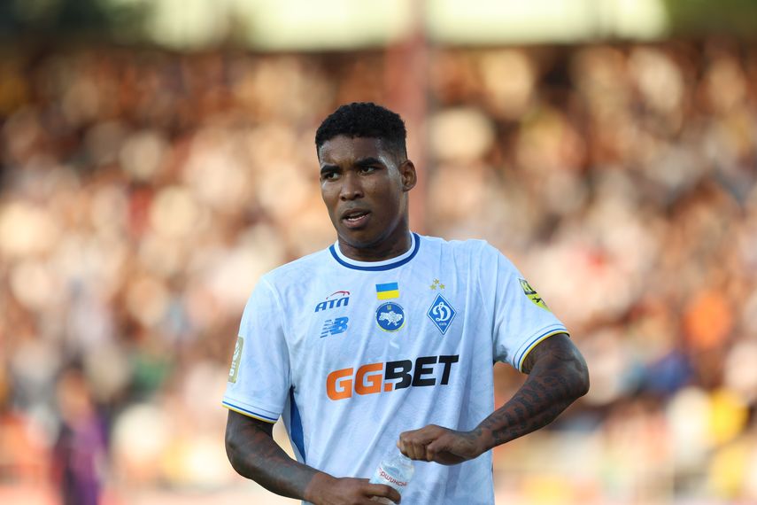 &nbsp;Eduardo Guerrero anota con el Dynamo Kiev ante el Maccabi Tel Aviv