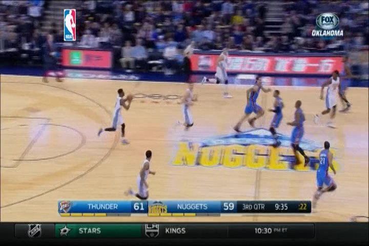 Durant y Westbrook lucen en victoria del Thunder