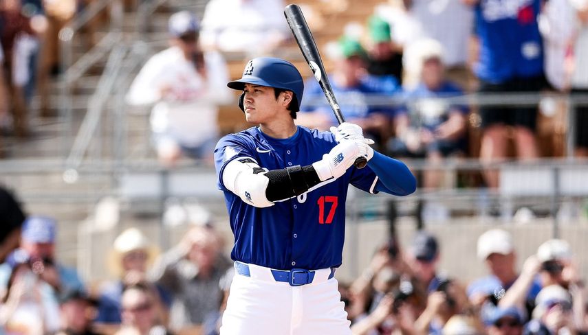Shohei Ohtani brilló en su debut en la Cactus League del Spring Training MLB
